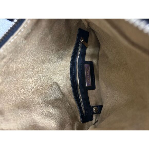 Jimmy Choo Zipper Crossbody Cowhide Cheetah print vintage small bag - Picture 4 of 9